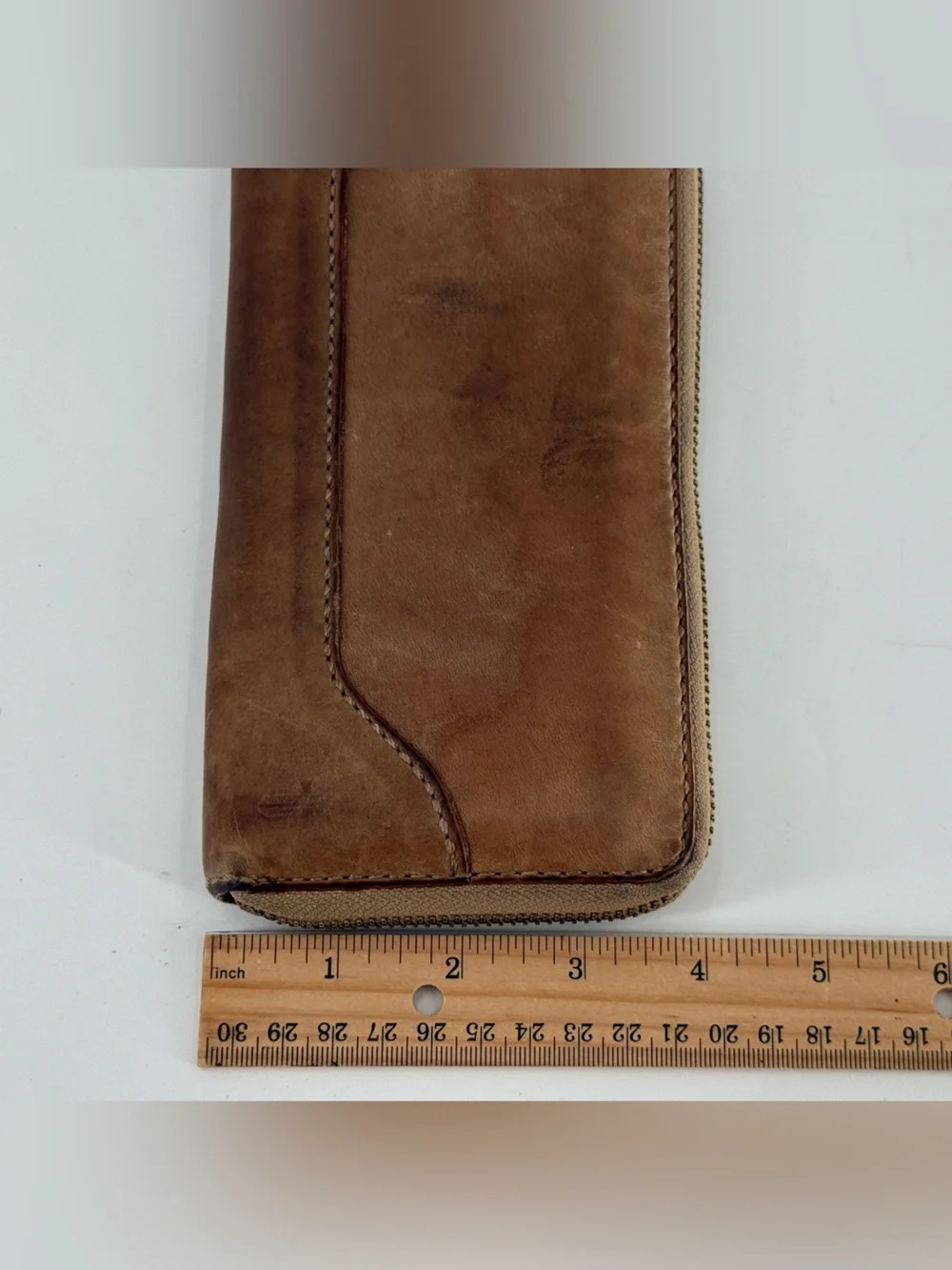 Frye Zipper Accordion Wallet
